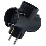Commel Električni razdelilnik Trojni (Črna, 16 A, 3.500 W) Cene