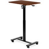  Mobilni stol 70x48 cm Stol za prijenosno računalo Podesiva visina 71,5-112 cm Drvena ploča ModernHome Slike