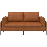 SOFA za dvije osobe Smeđa 188 x 81 x 89 cm Umjetna koža | shoptok.hr