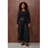 Trendyol Ženske pantalone Tbbaw26Ar00001, Crne Cene
