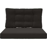  Zunanja blazina za kavč 2 pcs Črna Poliester, (5000202599) | Shoptok.si