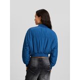 Bershka Prehodna jakna modra | Shoptok.si
