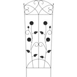  Vrtna Ograda 3 pcs Crna 110,5 x 42,5 cm Čelik | Eponuda.com
