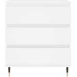  Komoda bijela 60 x 35 x 70 cm od konstruiranog drva | shoptok.hr