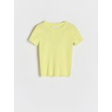 Reserved Džemper kratkih rukava - žuta boja | shoptok.hr