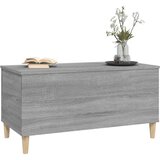  Stolić za kavu siva boja hrasta 90x44 5x45 cm konstruirano drvo | shoptok.hr