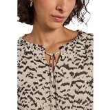 Street One Topi & Bluze Chiffon tunic blouse w smok cuff 345980 Bela | Shoptok.si
