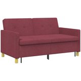  Krevet-sofa na razvlačenje Vinska crvena Tkanina | shoptok.hr
