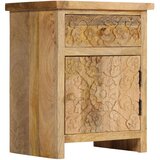 vidaXL Nočna mizica iz trdnega mangovega lesa 40x30x50 cm Cene
