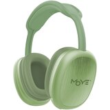 Moye Stellar brezžične slušalke z mikrofonom zelene barve | Shoptok.si