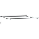  Okvir tende Antracit 450 × 300 cm Poliester s PU premazom | shoptok.hr