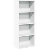 vidaXL Knjižna omara bela 60x30x152 cm inženirski les | Shoptok.si