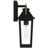  Quoizel QZ-BUCKLEY-S-MBK - Spoljašnje zidno svetlo S BUCKLEY 1xE27/40W/230V IP44 | Eponuda.com