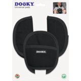 Dooky komplet zaštita za pojaseve autosjedalice - Black Uni | shoptok.hr