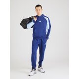 Adidas Športne hlače 'Ess' mornarska / svetlo modra / bela | Shoptok.si
