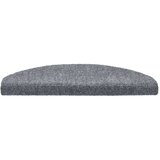  Prostirke za stepenice, samoljepljive, 15 kom, 65x21x4 cm, svijetlo sive, poluokrugle, velike | shoptok.hr
