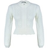 Trendyol Pulover naravno bela | Shoptok.si