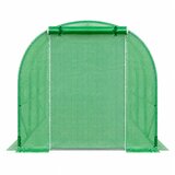  Vrtni staklenik – tunel od folije 4x2.5x2m 10m² UV-4 Premium - zeleni | shoptok.hr