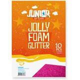 Junior jolly Glitter Foam, eva pena sa šljokicama, A4, 10K, odaberite nijansu Roze Cene
