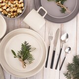 Orion Crni/u srebrnoj boji pribor 24 kom od nehrđajućeg čelika Skandi – | shoptok.hr