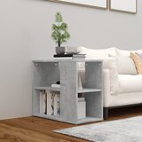 Bočni ormarić boja betona 60 x 30 x 50 cm konstruirano drvo | shoptok.hr