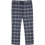 Trendyol Men's Navy Blue Regular Fit Plaid Weave Pajama Bottoms. Cene