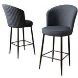 Hanah home Set od 4 barske stolice Alte Black | Eponuda.ba