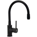 Minotti jednoručna slavina za sudoperu (2 cevi) savitljiva (crna) - 6150B Cene