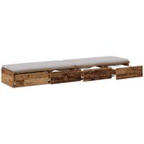  Ladice za krevet s ladicama Staro drvo 135 x 36,5 x 16,5 cm | shoptok.hr