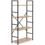 ModernHome LOFT drvene police za knjige, 4 razine | shoptok.hr