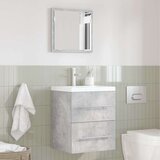  Set namještaja za kupaonicu s ladicama Siva 41 x 38,5 x 48 cm | shoptok.hr