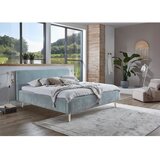 Meise Möbel Svijetlo plavi tapecirani bračni krevet bez podnice 160x200 cm Mattis – | shoptok.hr