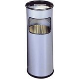  Koš za smeti s pepelnikom 3330 srebrn DURABLE | Shoptok.si