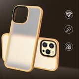 NIKCORP Zaščitni ovitek za iPhone 13 Pro Max, oranžen, matiran in prosojen dizajn, napredna zaščita za zaslon in kamero, (5000138943) | Shoptok.si
