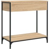  Konzolni stol boja hrasta 75 x 34 5 x 75 cm konstruirano drvo | shoptok.hr
