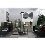 Støraa Pisalna miza s stekleno mizno ploščo 49x108 cm Wainwright – | Shoptok.si