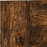  Krevetna ploča s LED-om Dimljeni Hrast 160 x 16,5 x 103,5 cm | Eponuda.ba