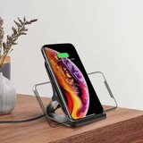 TECH-PROTECT QI15W-S1 BREZŽIČNI POLNILEC 15W ČRNI | Shoptok.si