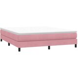Box Spring krevet bez madracem ružičasti 180x220 cm baršun | shoptok.hr
