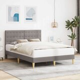  Okvir za krevet Sivosmeđa 120 x 190 cm Tkanina - Sivosmeđa 120 x 190 cm | shoptok.hr