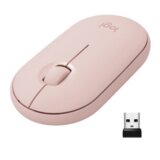 Logitech Pebble M350 (910-005717) bežični optički miš 1000dpi roze bežični miš