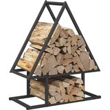  Stalak za drva crni 50x25x60cm hladno valjani čelik | shoptok.hr