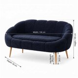 Atelier Del Sofa sofa dvosed lida anthracite | Eponuda.com