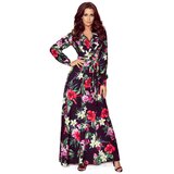 Numoco Maxi dress with ruffle and flower print Cijene
