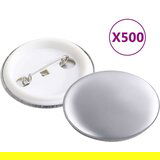 vidaXL Izrađivač znački s 500 dijelova za gumbe i bušačem 37 mm | shoptok.hr