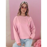 DStreet Bluza damska one size oversize FLORINE różowa Cijene