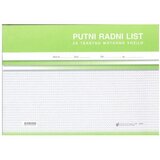 NARODNE NOVINE-UT VI-26 PUTNI RADNI LIST ZA TERETNO MOTORNO VOZILO; Blok 2 x 50 listova, 29,7 x 21 cm | shoptok.hr