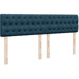  Krevet s oprugama i madracem plavi 180x200 cm baršunasti | shoptok.hr