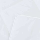 vidaXL Prevleka s blazinami z blazino 3 pcs Bela Mikrofibra | Shoptok.si