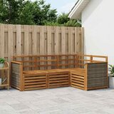  Setovi sofa 4 pcs Čvrsto drvo akacije | shoptok.hr